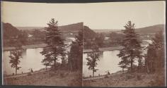 [View overlooking a bend in a river]