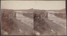 [General view of the Potomac River, Byrnes Island, and Island Park bridge, Harpers Ferry]