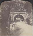 [Canal boat exiting Paw Paw Tunnel, Maryland]