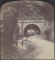 [Canal boat exiting Paw Paw Tunnel, MD]