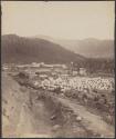 [Encampment in hills]