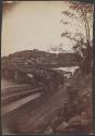 [Bollman Truss Bridge and general view of Harpers Ferry]