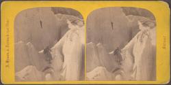 Bernese Highlands. Rescue of the guide Jean-Michel, who fell into a crevasse of the small glacier at Grindewald, September 16, 1864."
