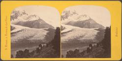 Canton des Grisons. Haute Engadine. Glacier de Rosegg et pic Corvatsch (10645')