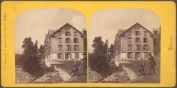 Lac des Quatre-Cantons. Hôtel Sonnenberg au Seelisberg.