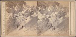 Oberland Bernois, Détail de glace au Glacier supérieur de Grindelwald