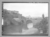 Tolede Pont (Crossed out:St. Martin)) et le Tage/Pont de Alcantara