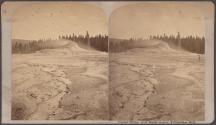 Crystal Spring and Castle Geyser, Yellowstone Park