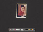 [Copy print of a portrait of Frida Kahlo]