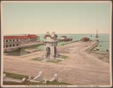 Canopy over Plymouth Rock, Plymouth, Massachusetts