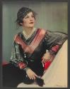 [Woman with a cigarette (Lucky Strike)]