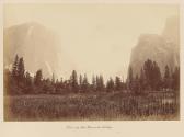 View up the Yosemite Valley