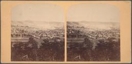 Cumberland, Maryland from near the foot of Wills Mountain