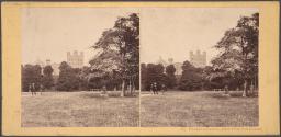 Penrhyn Castle, distant View from Grounds