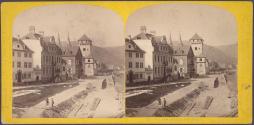 Vue sur le quai à Boppard