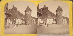 Tower of The Cat, St. Goarshausen On the Rhine