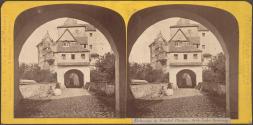 Entrance to Runkel Chateau, On the Lahn, Germany