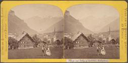 Village and Valley of Linththal, Switzerland
