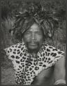 A close-up view of the Zulu chief whom we met near the Dessai Store outside of Durban, South Africa [which] makes it difficult to believe his confessed sixty years....