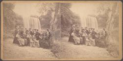 Taken at Minnehaha Falls, August 6th 1878