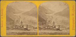 [Village and glacier of Argentière]