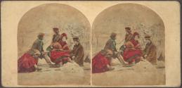 Winter Scenes, Putting on Skates