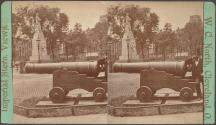 [Gun captured by Commodore Perry in 1813 and Perry Monument, Cleveland]
