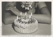 She would sneak licks of icing before blowing out the candles on her birthday cake