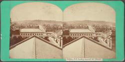View from top of new Provincial Buildings, Halifax, Nova Scotia, looking towards Citadel