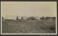 Tents at Campsite, African Safari