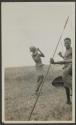 Triumphal spearsman, African Safari