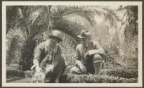 Carl and Mary Akeley in the garden, African Safari