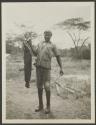Catfish caught near Gurumetti Camp, African Safari