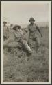 Osa Johnson with Dan Pomeroy's eland - Kedong, African Safari
