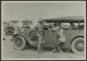 George Eastman in automobile, African Safari