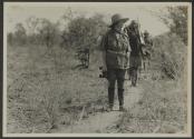Osa Johnson and hunters, African Safari