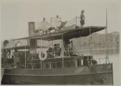 View of steamer, African Safari