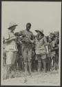 Drinks being poured for the Johnsons, African Safari