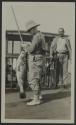 George Eastman and 40 lb. Nile Perch, African Safari