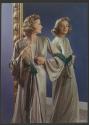 [Woman looking in mirror (McCall's)]