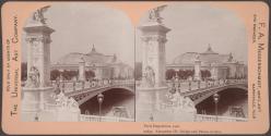 Paris Exposition, Alexander III Bridge and Palace of Arts