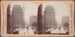 Park Row and Nassau Street, New York