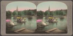 On the Lake in Boston Public Garden, Boston