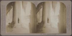 Niagara, colossal ice pillars below Goat Island