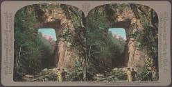 One of Nature's wonders in America, Natural Bridge, Virginia