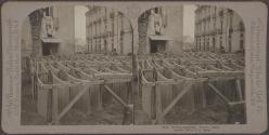 Drying macaroni, Naples, Italy