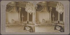 Throne room of Napoleon, Fontainebleau, France