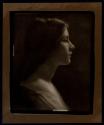 [Portrait of a woman - profile]