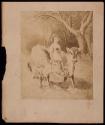 [Reproduction of an illustration of a woman and cows]