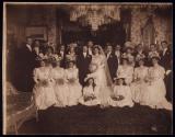 [Posed wedding party]